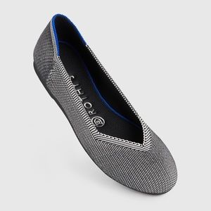 Rothy’s Women’s Round Toe Grey Birdseye Flat